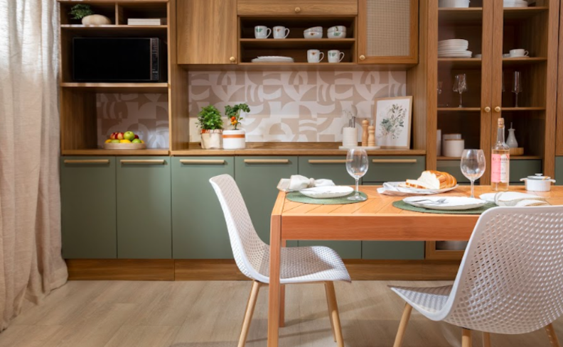 armário de cozinha modular para apartamento pequeno