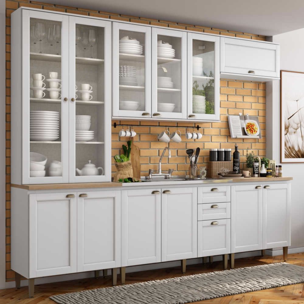 kit armário de cozinha para apartamento