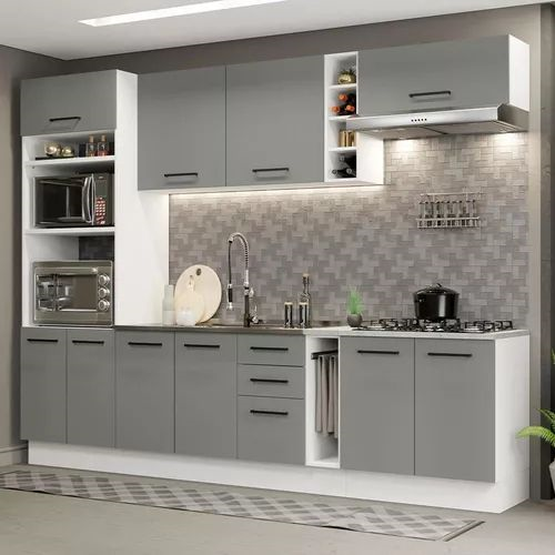 cozinha planejada apartamento pequeno