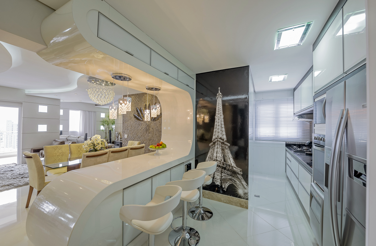 bancada multifuncional apartamento
