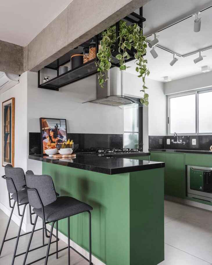 bancada com cuba apartamento