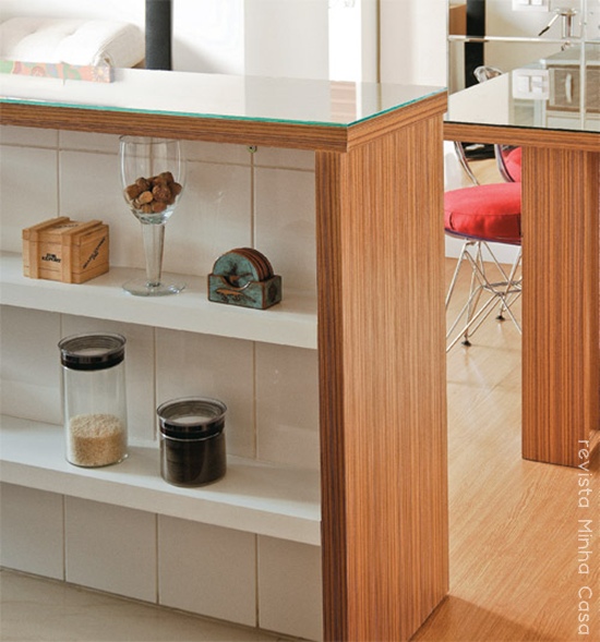 bancada para apartamento pequeno
