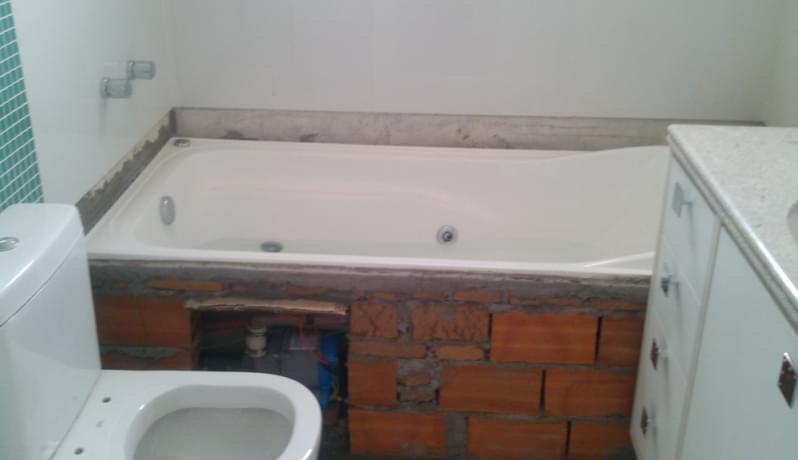 Banheira de hidromassagem para apartamento