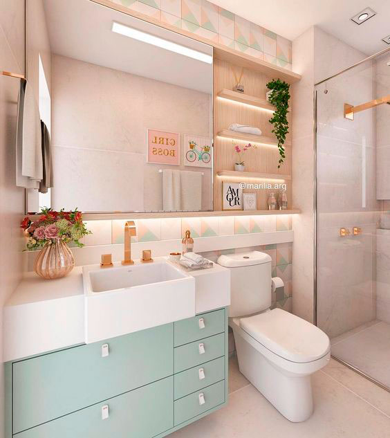 decoração banheiro apartamento