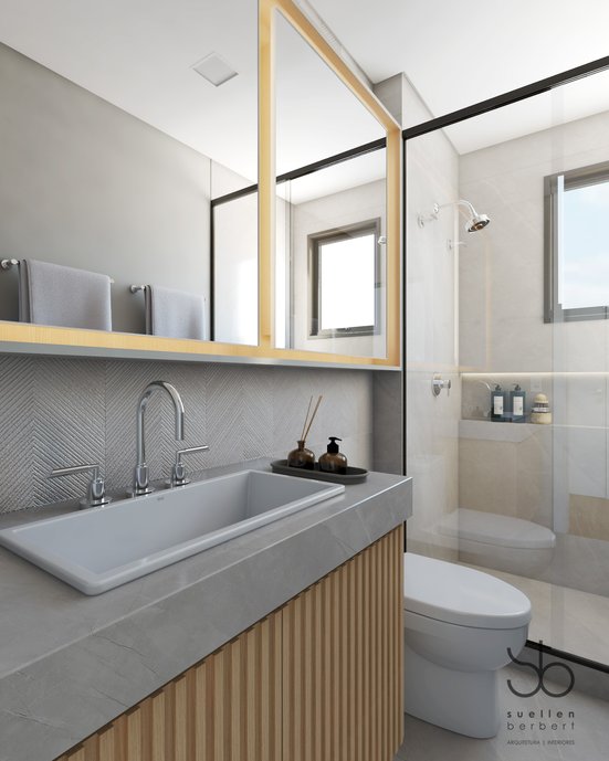 banheiro planejado apartamento