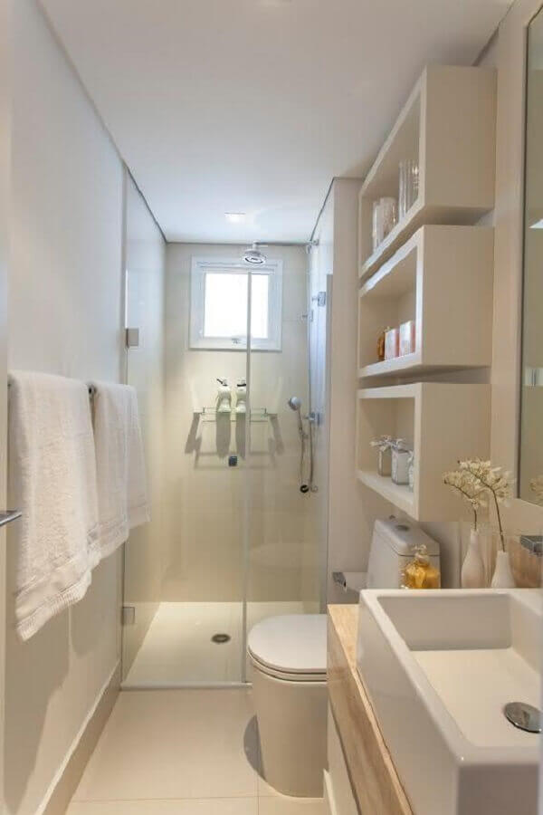 banheiro planejado apartamento