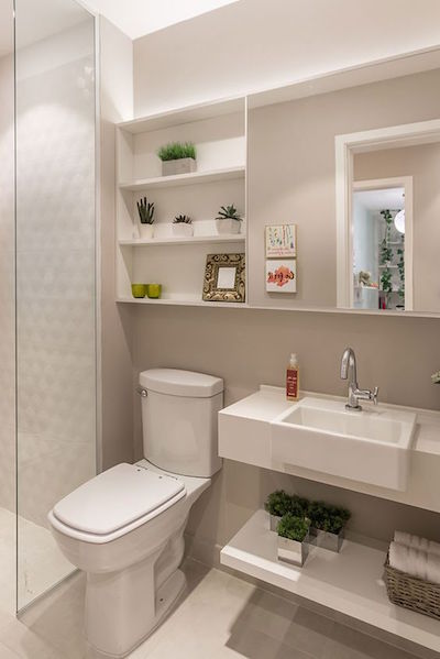 decoração banheiro apartamento pequeno