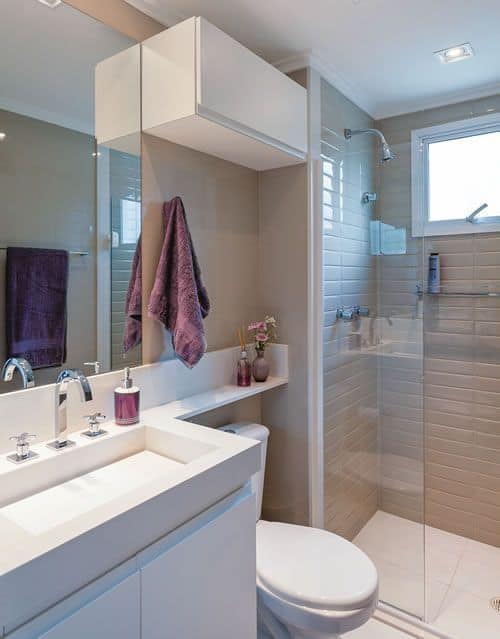 ideias banheiro apartamento pequeno