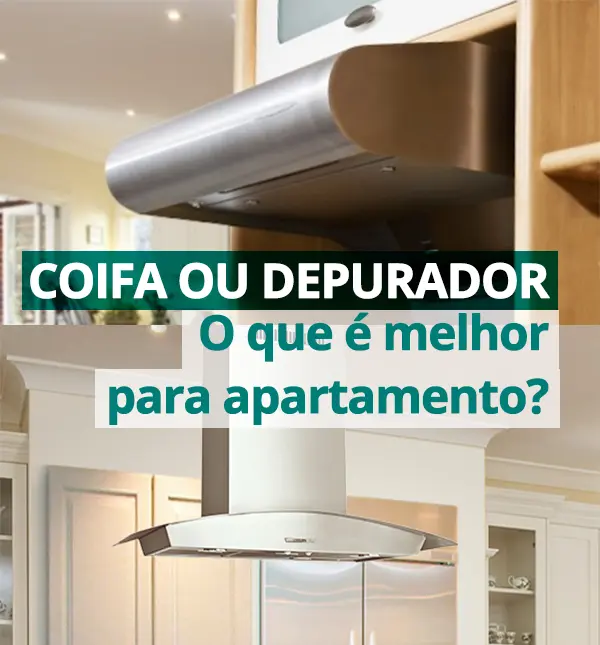 coifa para apartamento pequeno