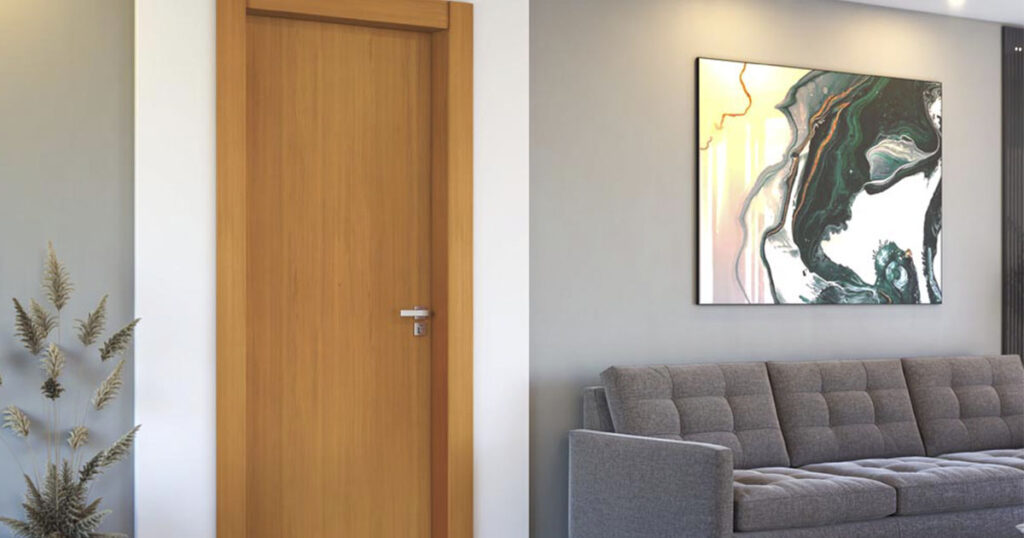 qual a melhor cor para porta de apartamento