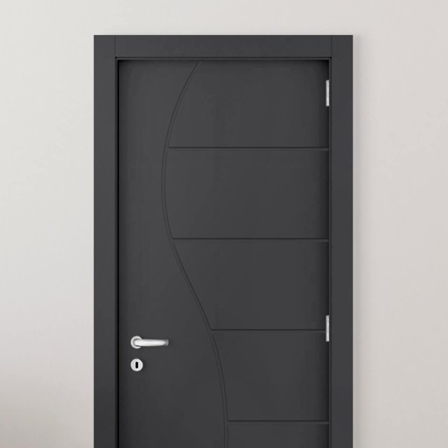 porta interna monocromática