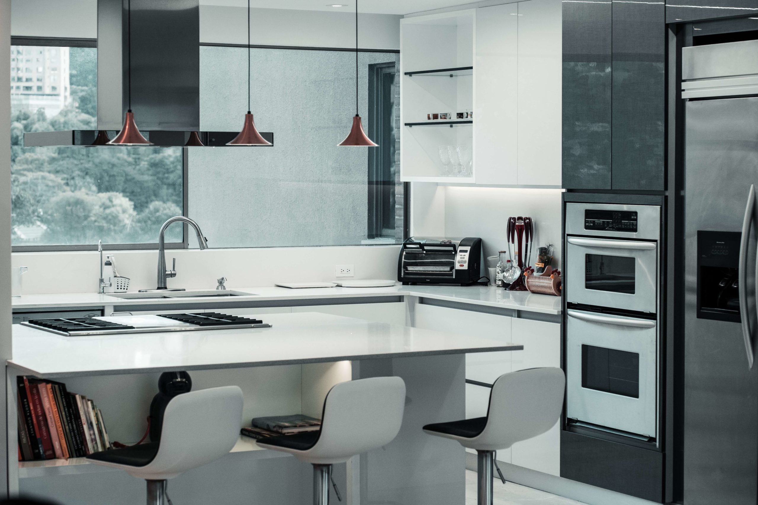 decoração cozinha apartamento 40m²