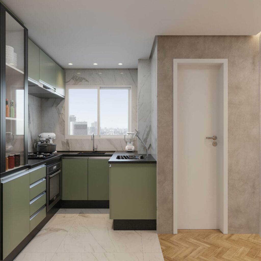 Cores para cozinha de apartamento pequeno