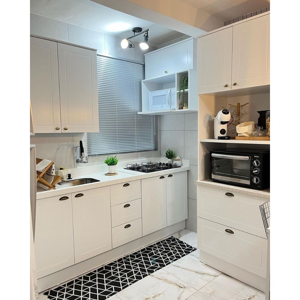 cozinha modulada apartamento pequeno