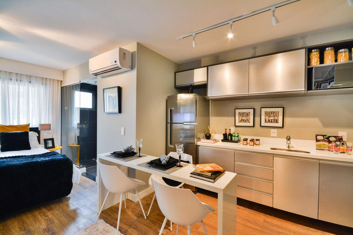 cozinha moderna apartamento