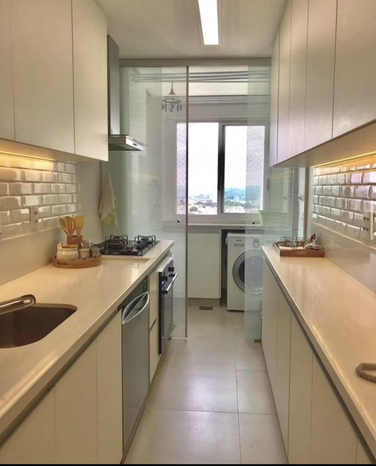 lavanderia oculta em apartamento