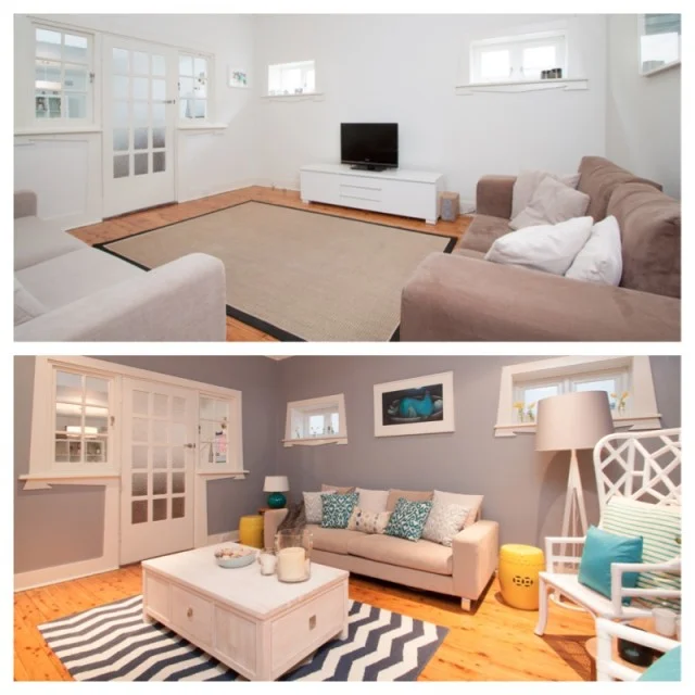 decoração apartamento alugado pequeno antes e depois