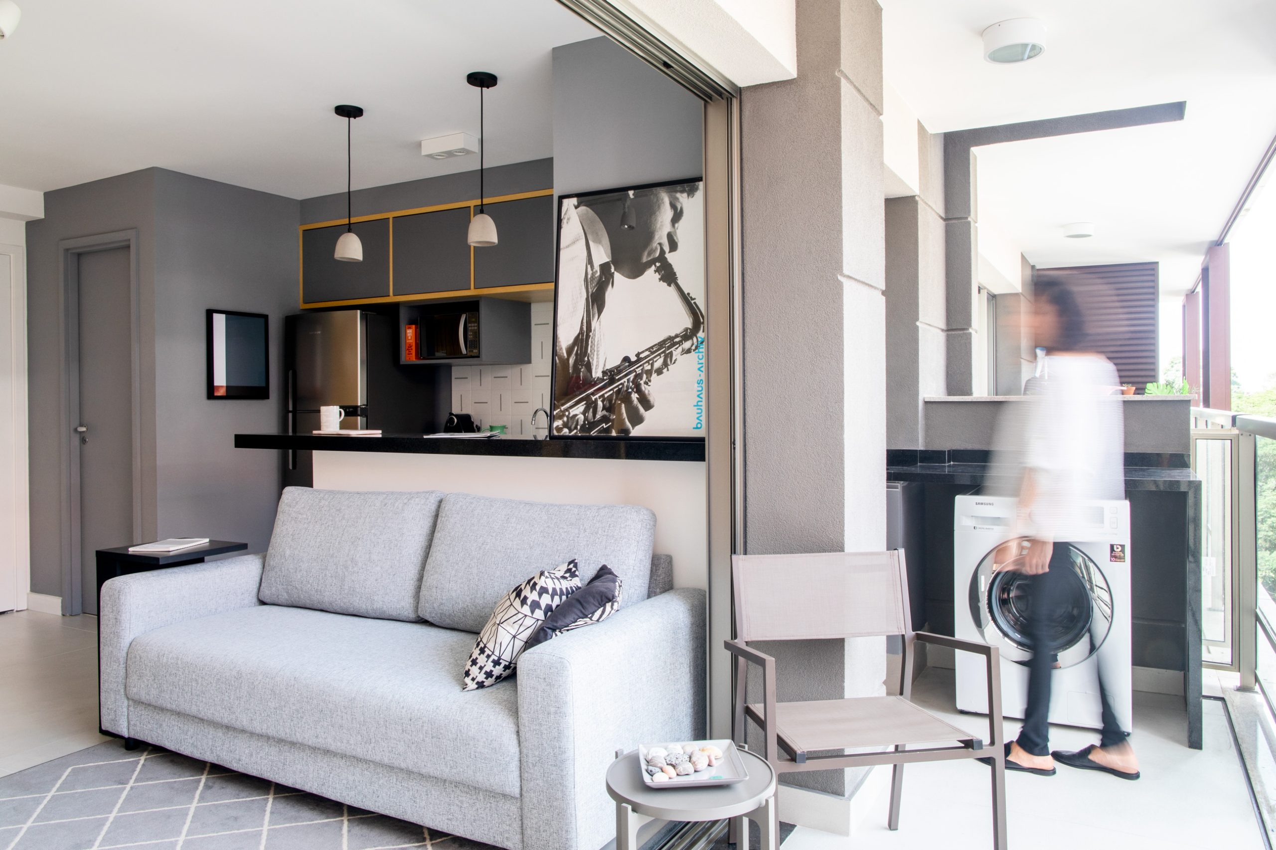 ideias decoração apartamento alugado antes e depois