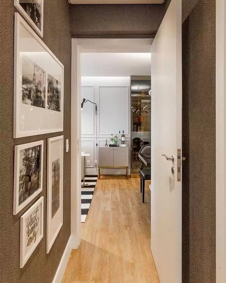 ideias corredor apartamento