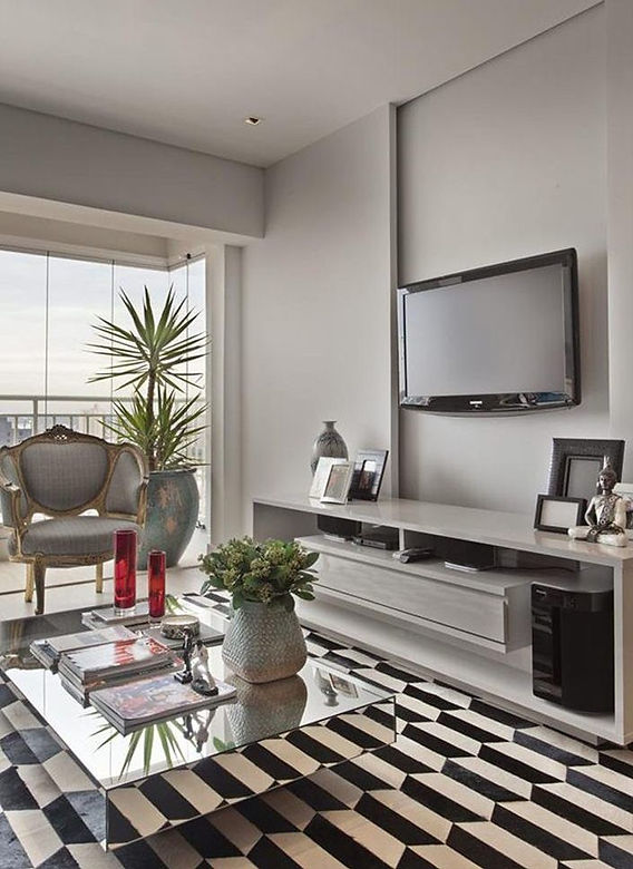 apartamento moderno alugado