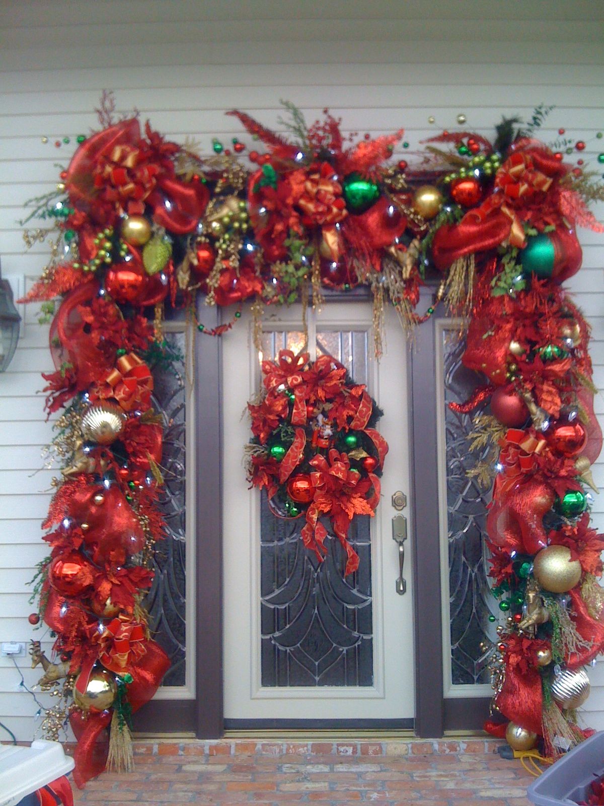 onde comprar decoração de natal para porta de apartamento