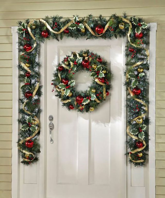 onde comprar decoração de natal para porta de apartamento