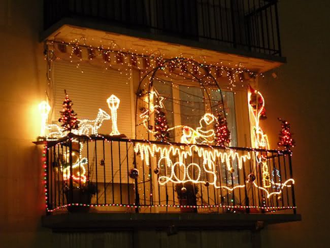 enfeites de natal para varanda de apartamento