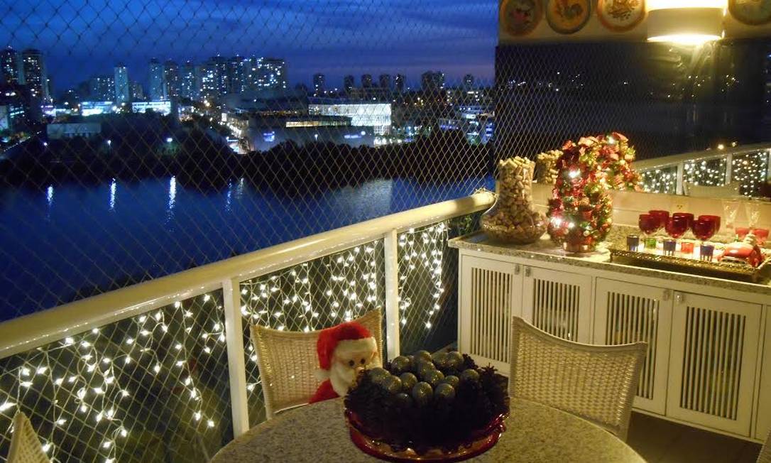 diy decoração de natal varanda apartamento