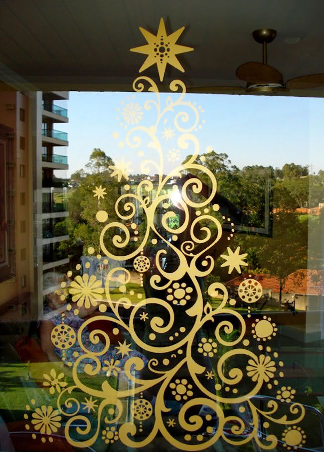 guirlanda de natal para varanda de apartamento