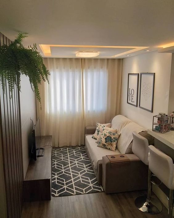 iluminação para sala de estar