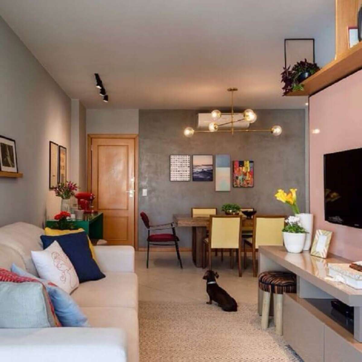 diy decoração sala pequena