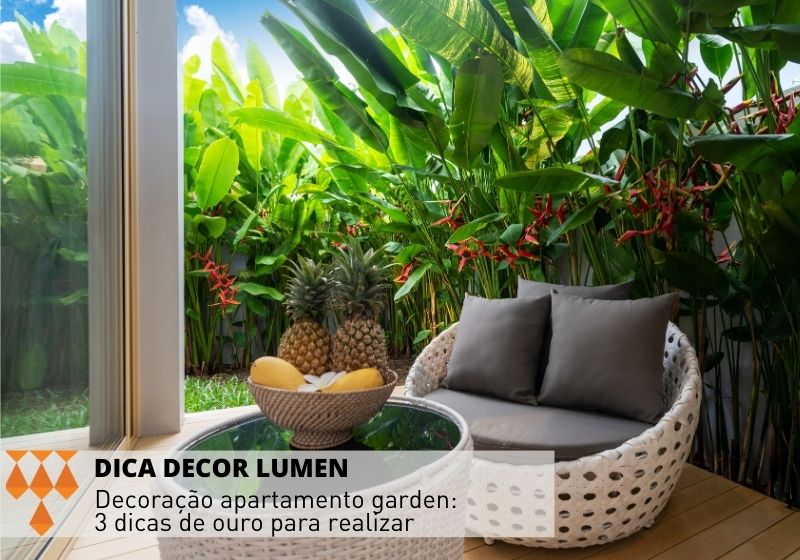 apartamento garden decoração