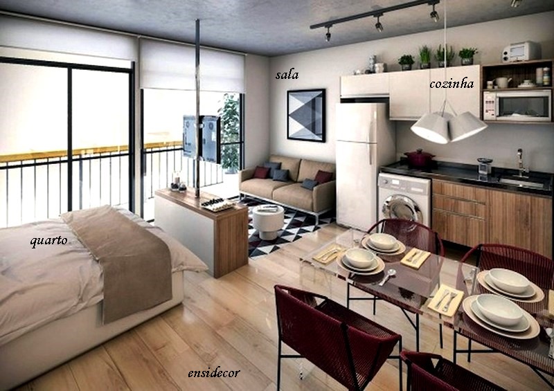 decoração quarto casal apartamento pequeno