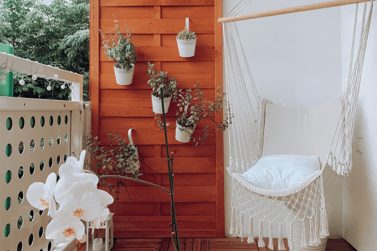 varanda apartamento para receber amigos