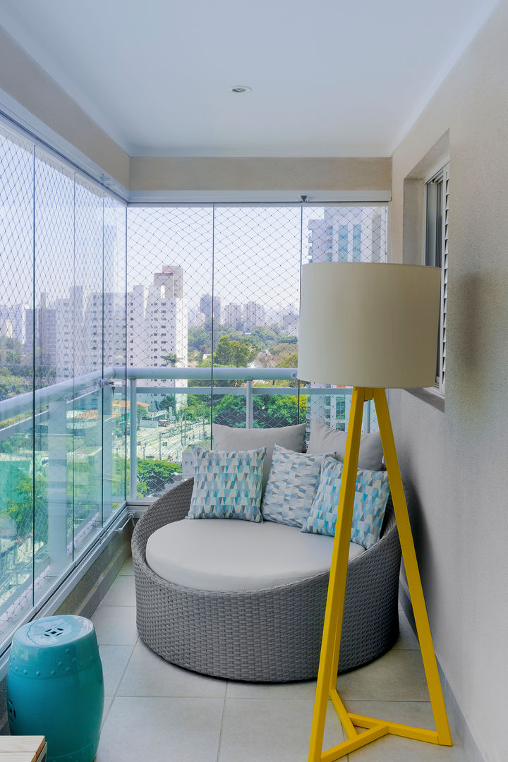 iluminação para varanda de apartamento
