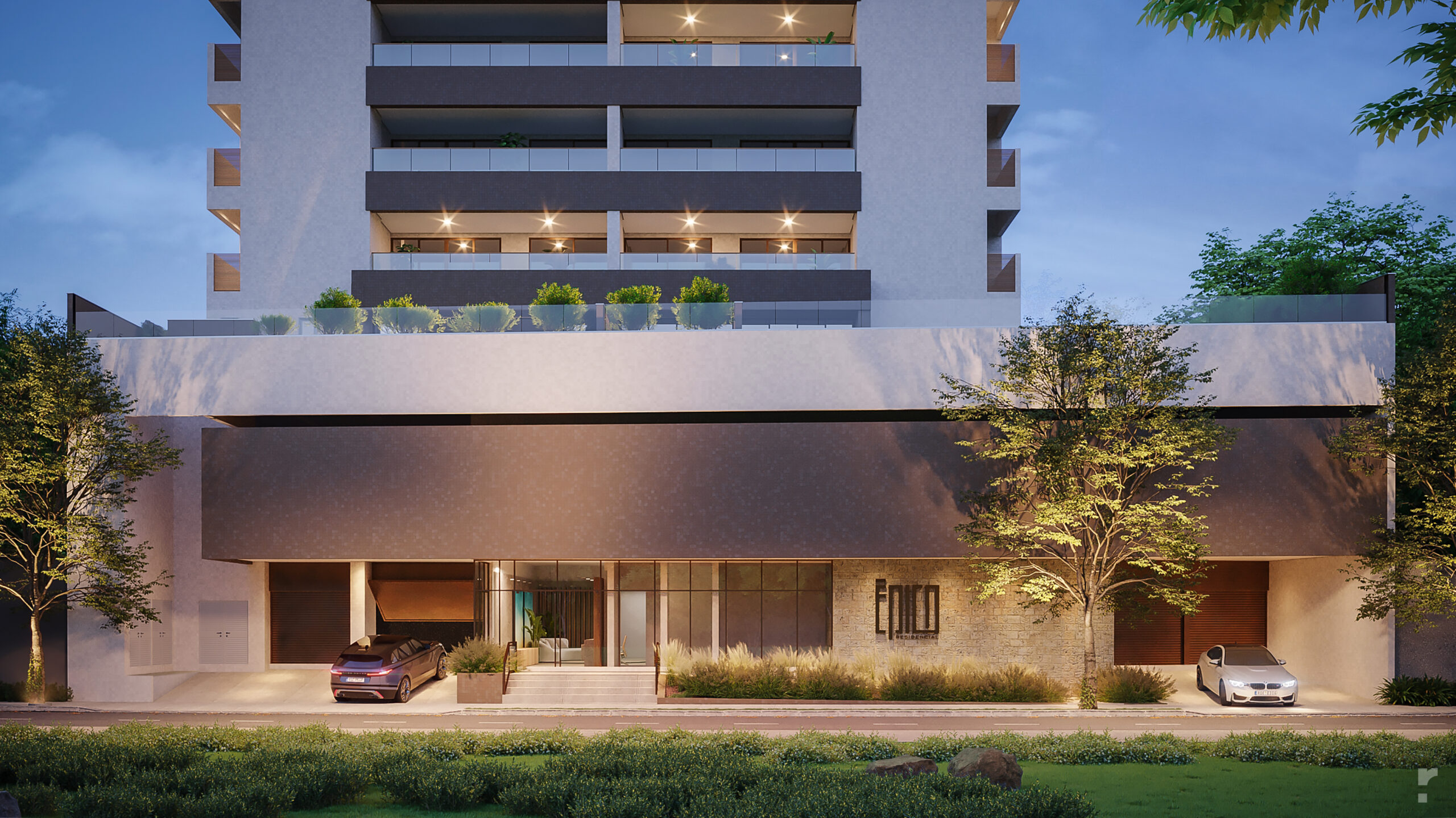 tipos de fachada de apartamento