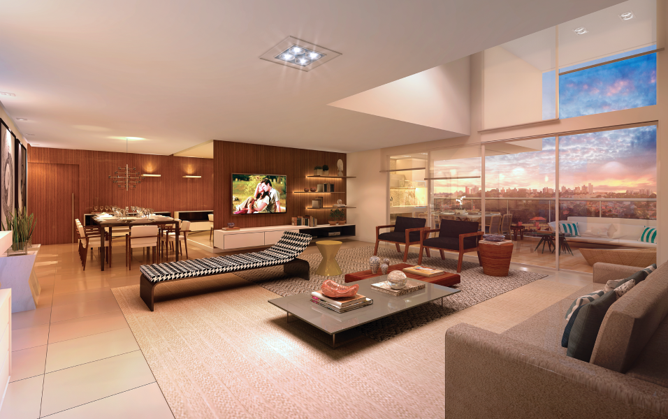 apartamento mobiliado por dentro