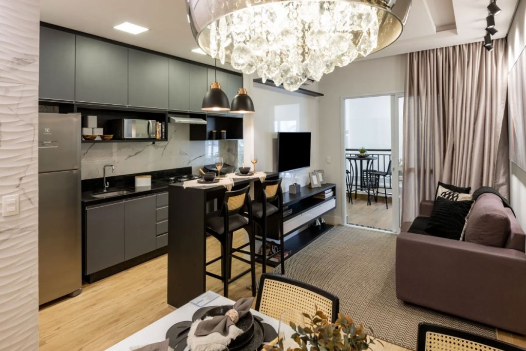 apartamento moderno por dentro