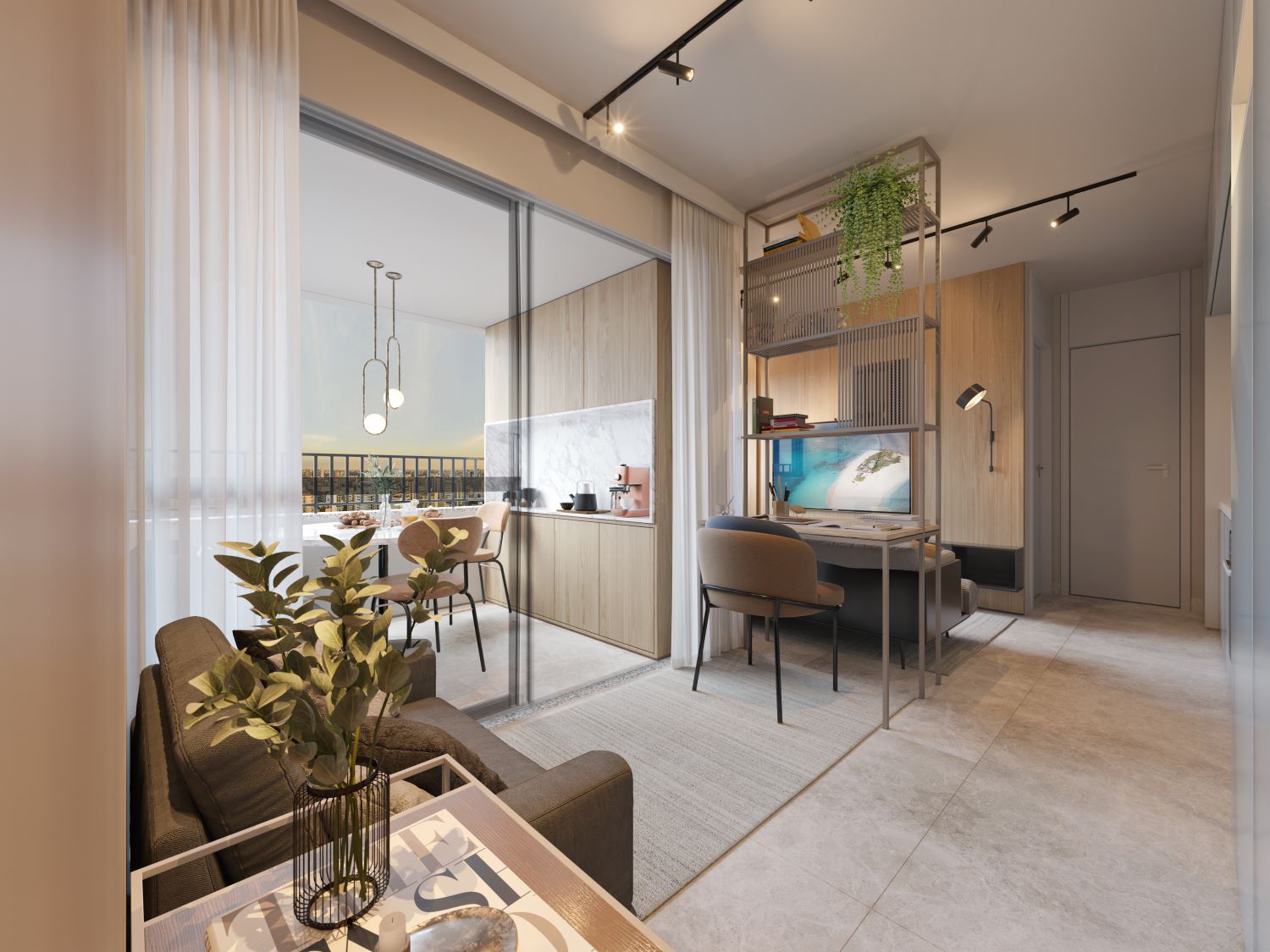 apartamento minimalista