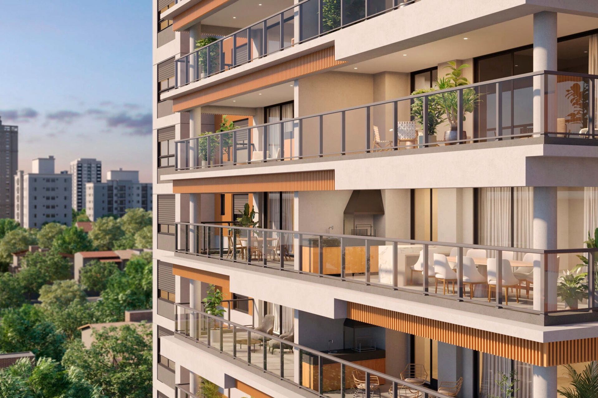 fotos de apartamentos modernos