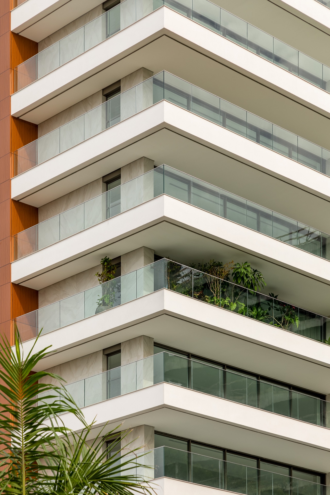 fachada de apartamento moderna
