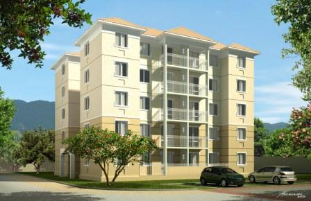 fachada de prédio residencial