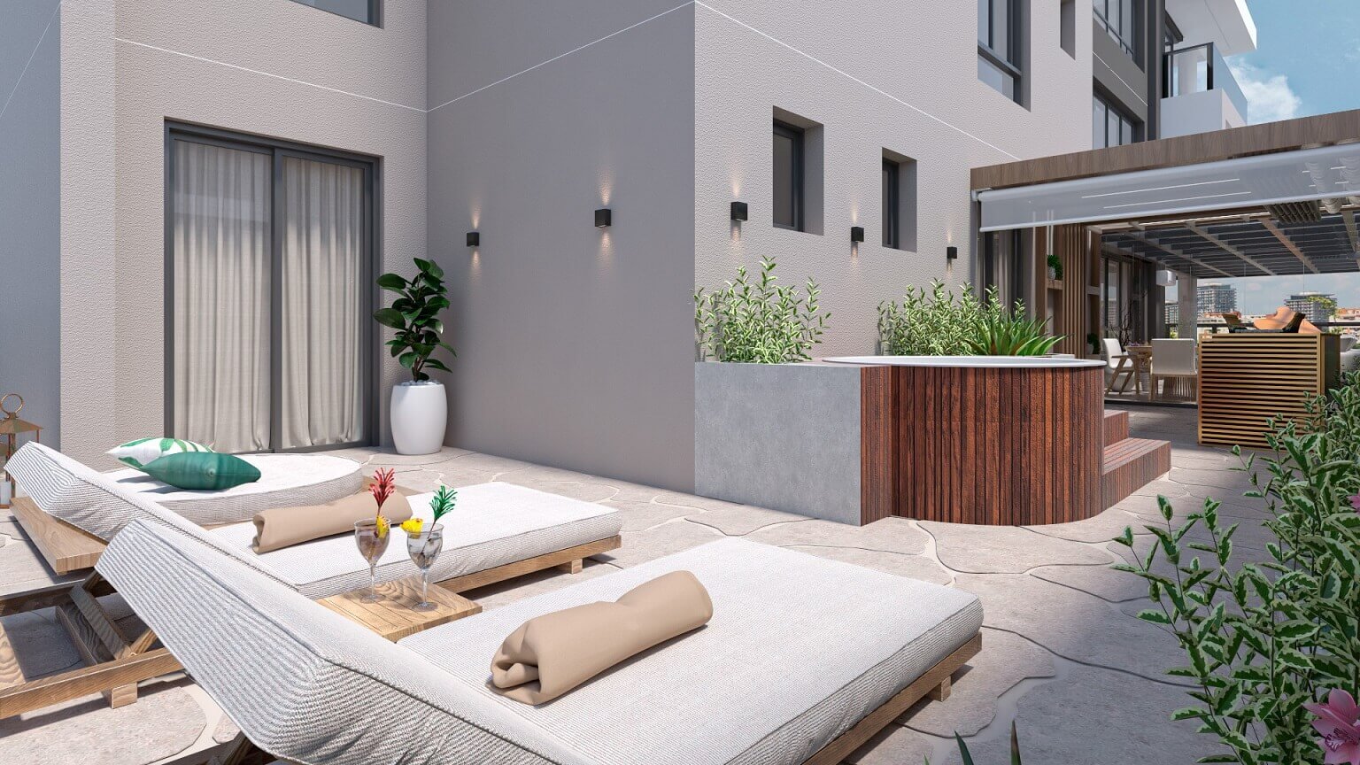 apartamento com quintal