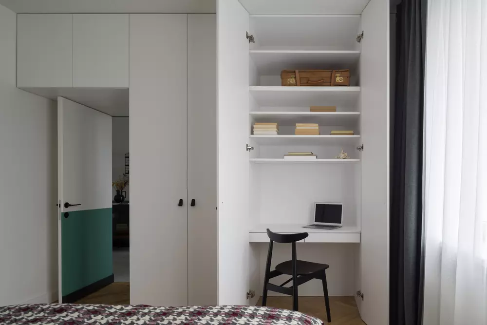 guarda roupa com espelho para apartamento