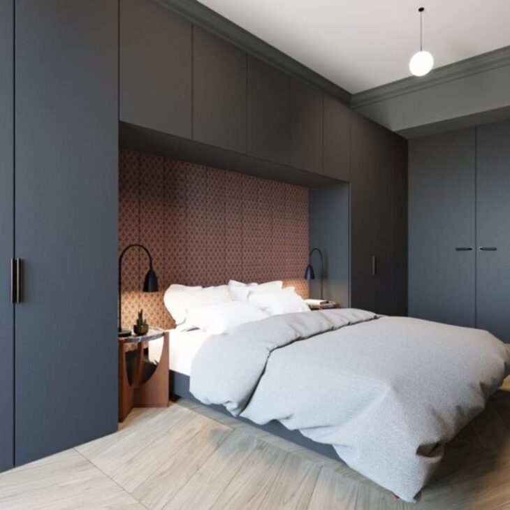 guarda roupa planejado casal quarto pequeno apartamento 2026
