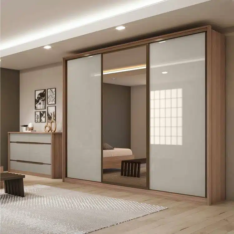 organização guarda roupa casal apartamento