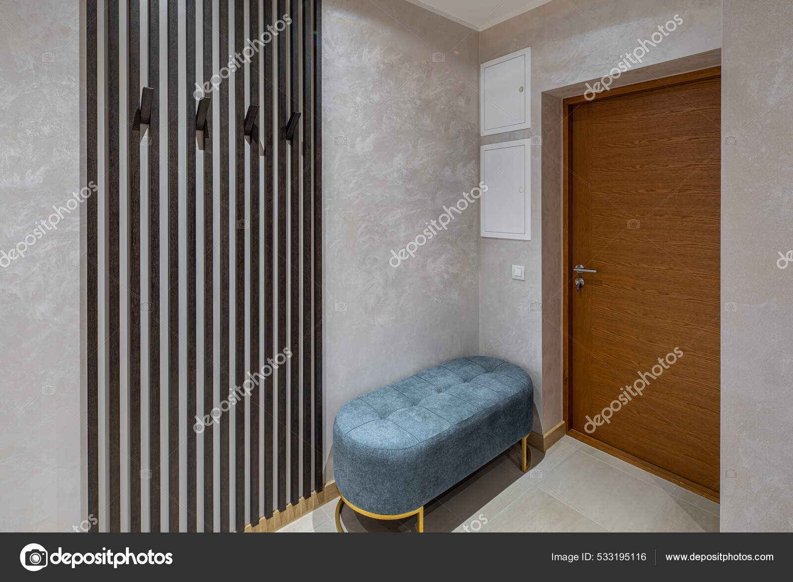 Hall de entrada apartamento funcional