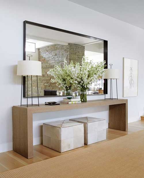 hall de entrada apartamento com iluminação LED