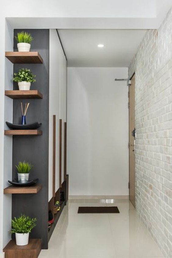 hall de entrada apartamento luxo moderno