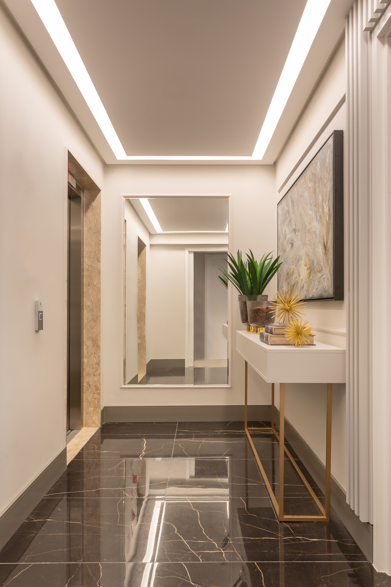 hall de entrada de elevador